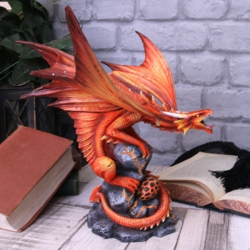 Feuer Drache - Anne Stokes 24,5cm